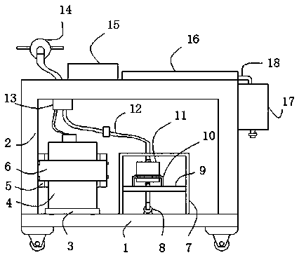 Clinical anaesthetic-supply anesthesia device for anesthesiology department