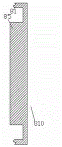 Support roller-containing powder preparation device for ceramics and use method thereof