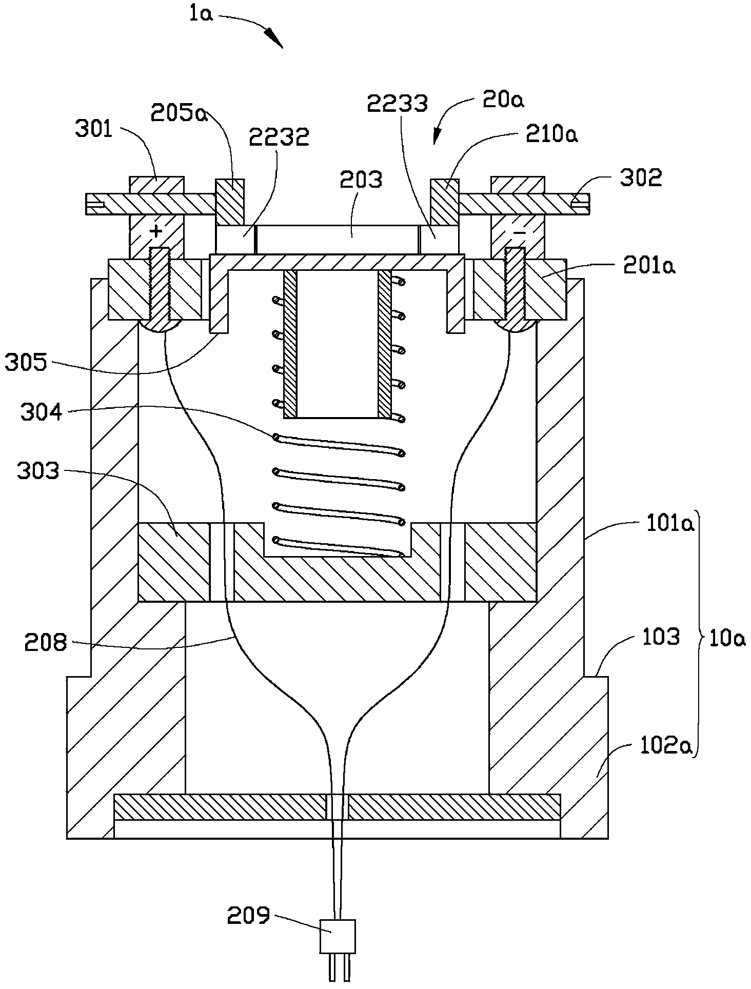 Light emitting diode detection measuring tool