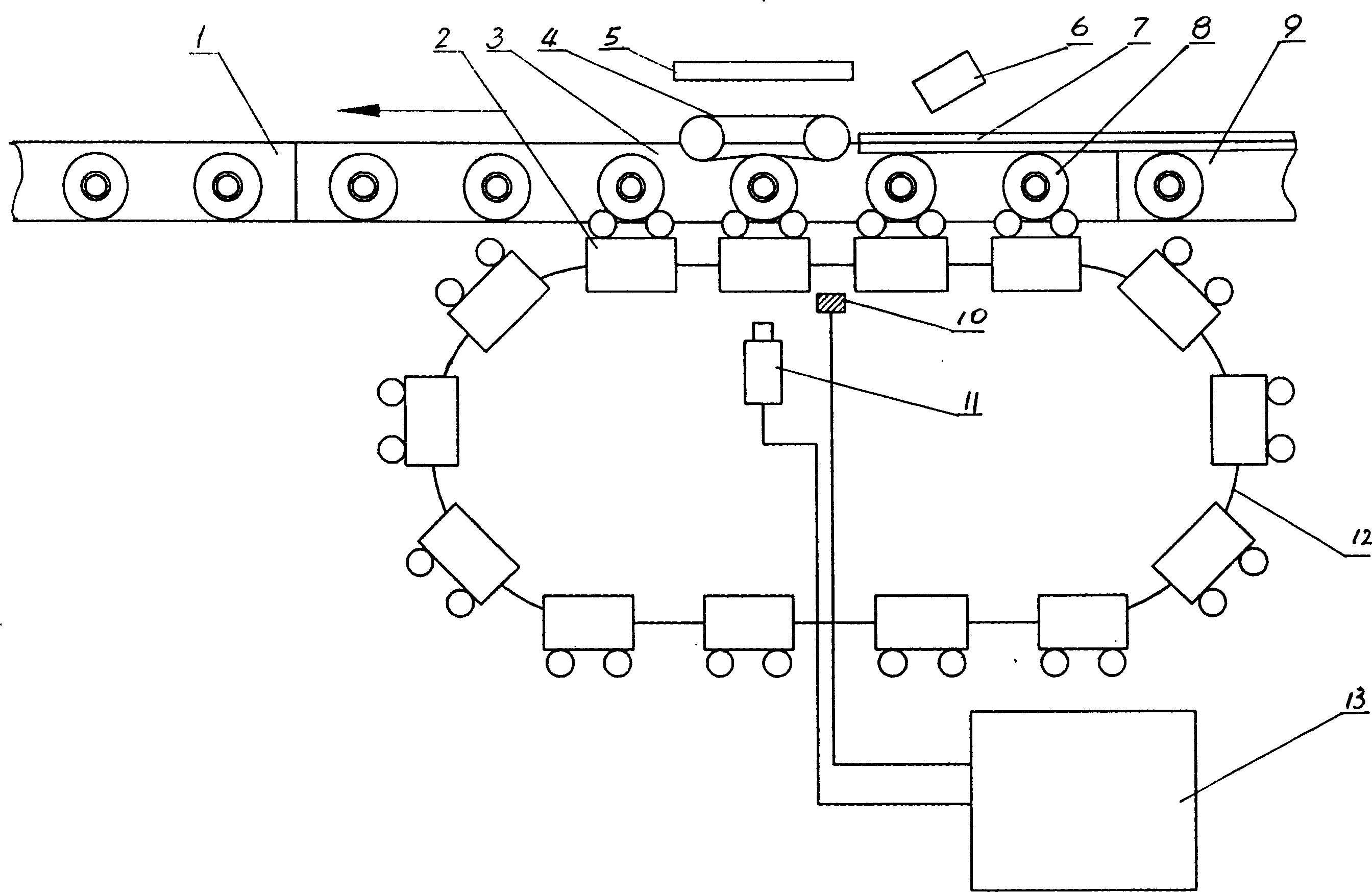 Glass Bottle and can detecting method and detecting device