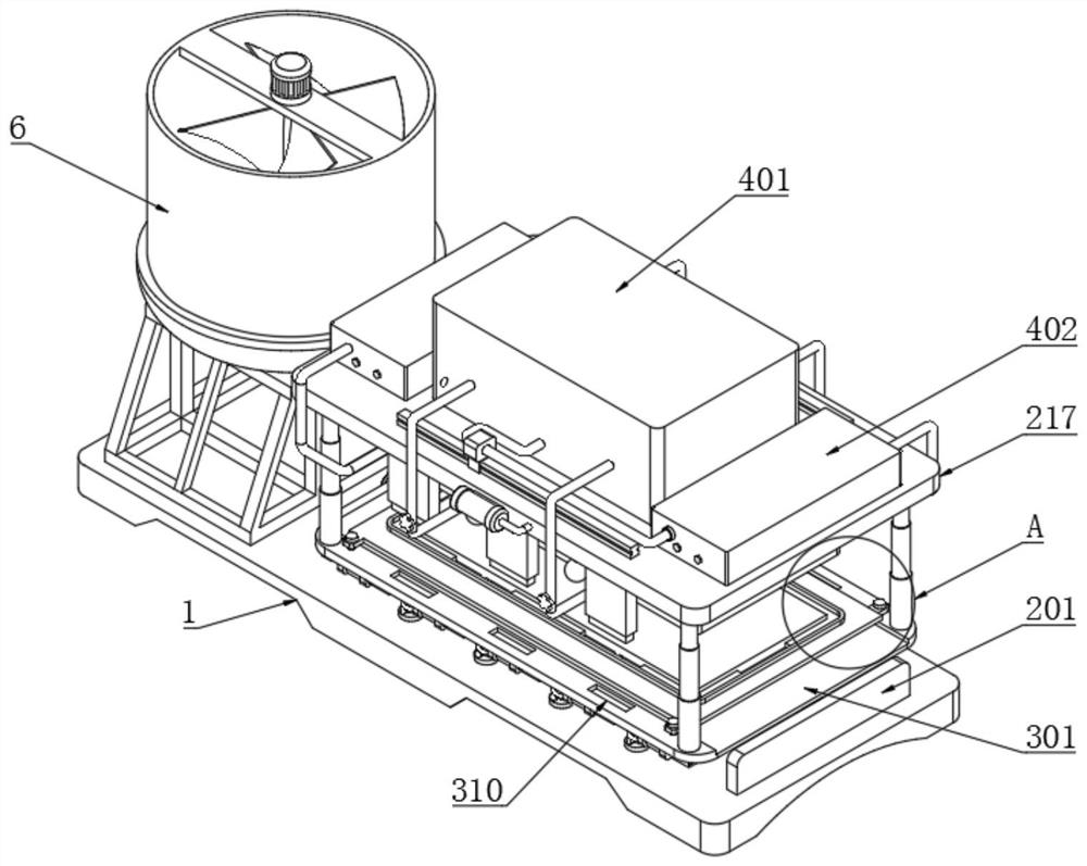 Preparation equipment for energy-saving and heat-insulating concrete blocks