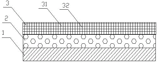 Antistatic anti-radiation fabric with good thermal insulation effect