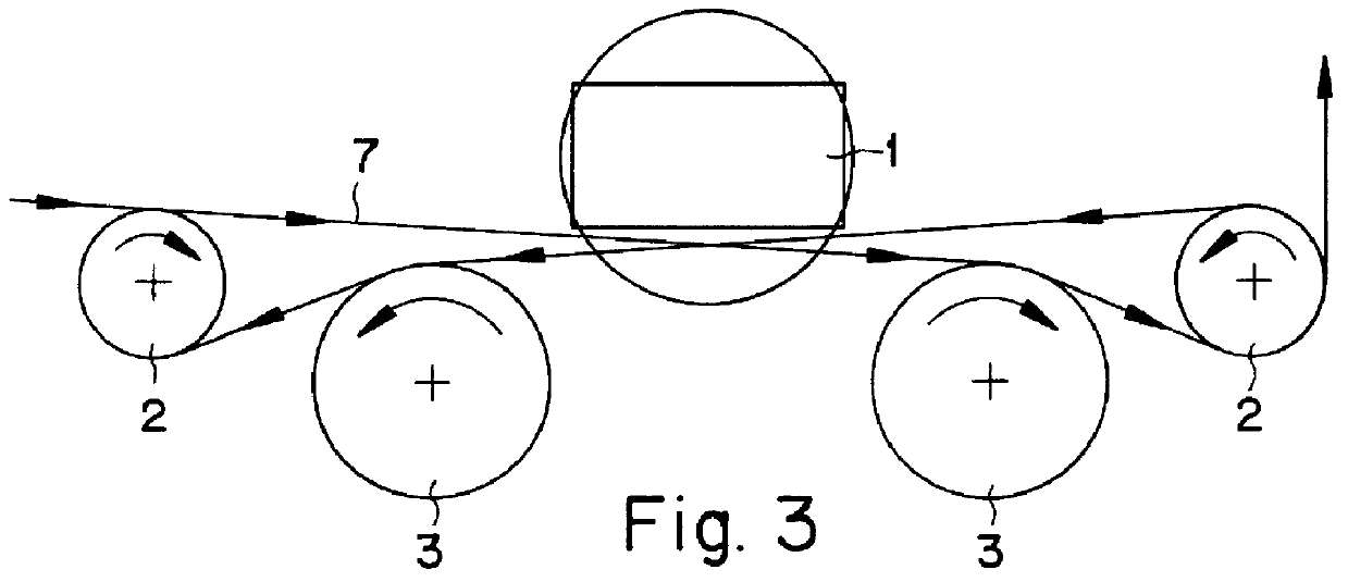 Method of cutting blocks of hard substances into plates by means of a wire saw, and wire saw for carrying out this method