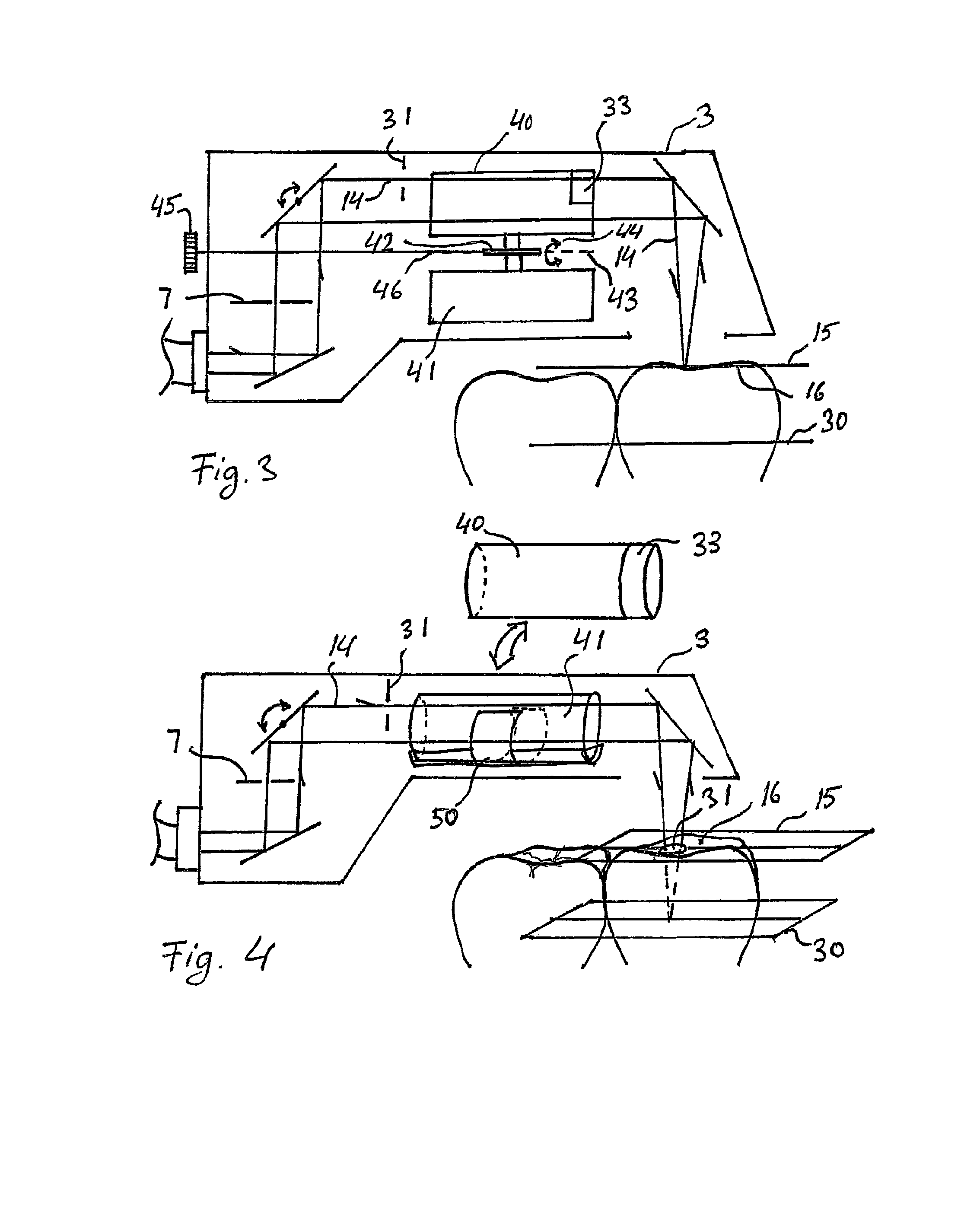 Device and method for optical 3D measurement and for color measurement