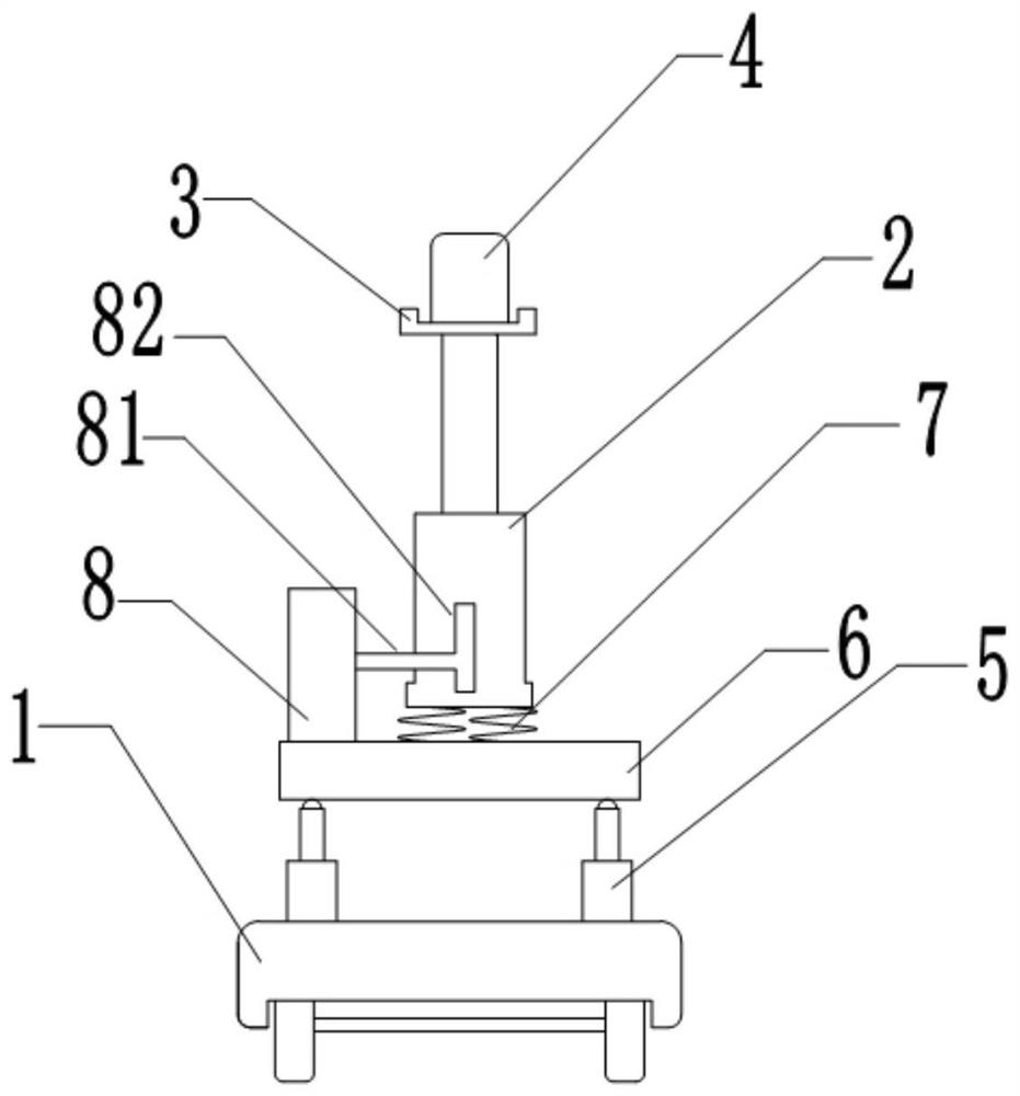 Height adjustment method used in pan coal system