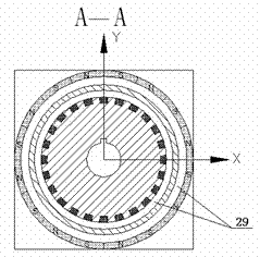 Magnetic governor with remote automatic control of radial air gap