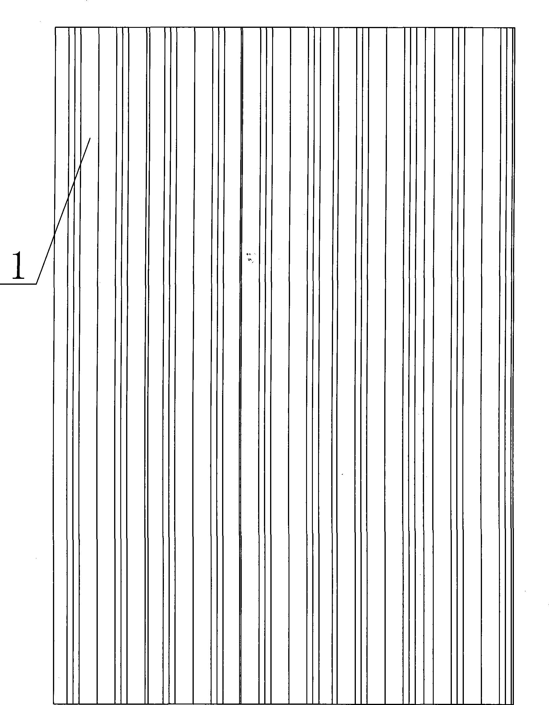 Veneer and processing method thereof