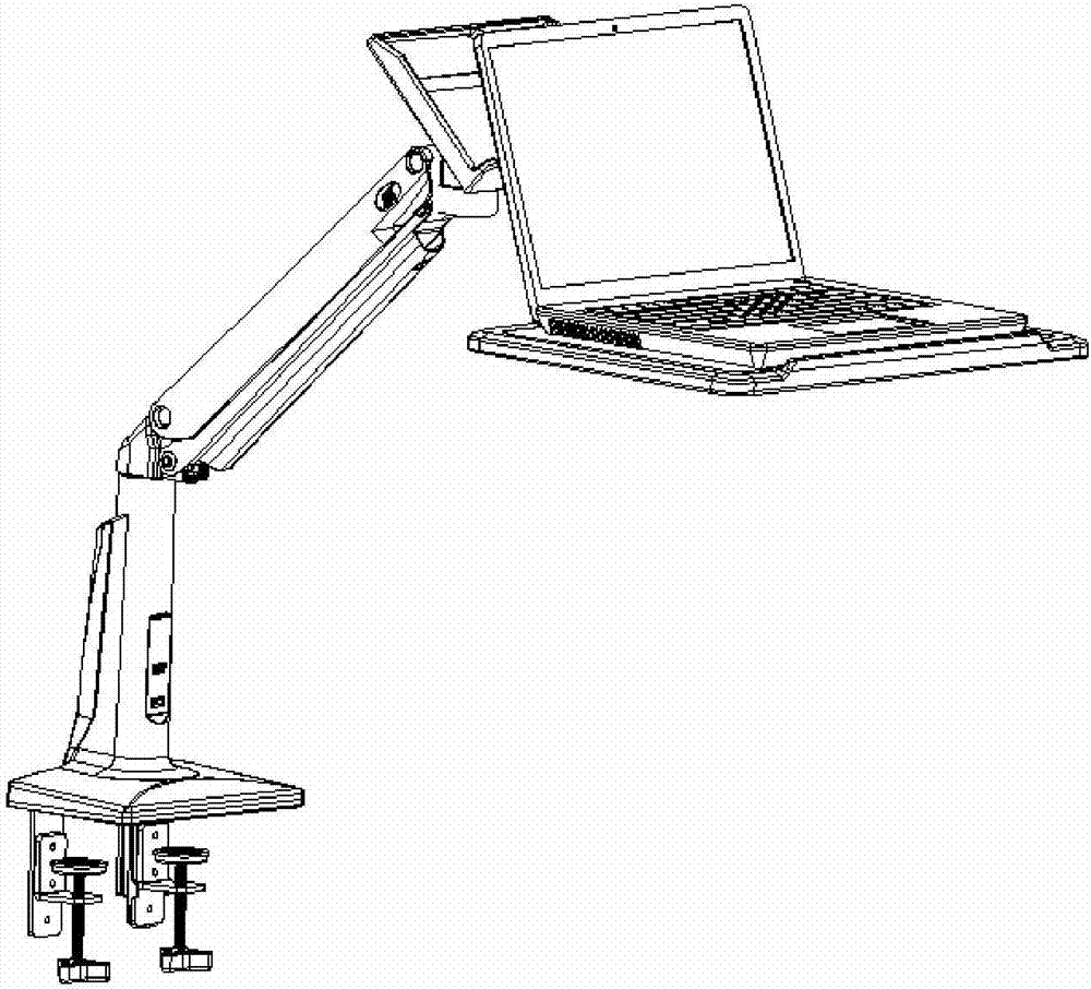 Desk top clamp