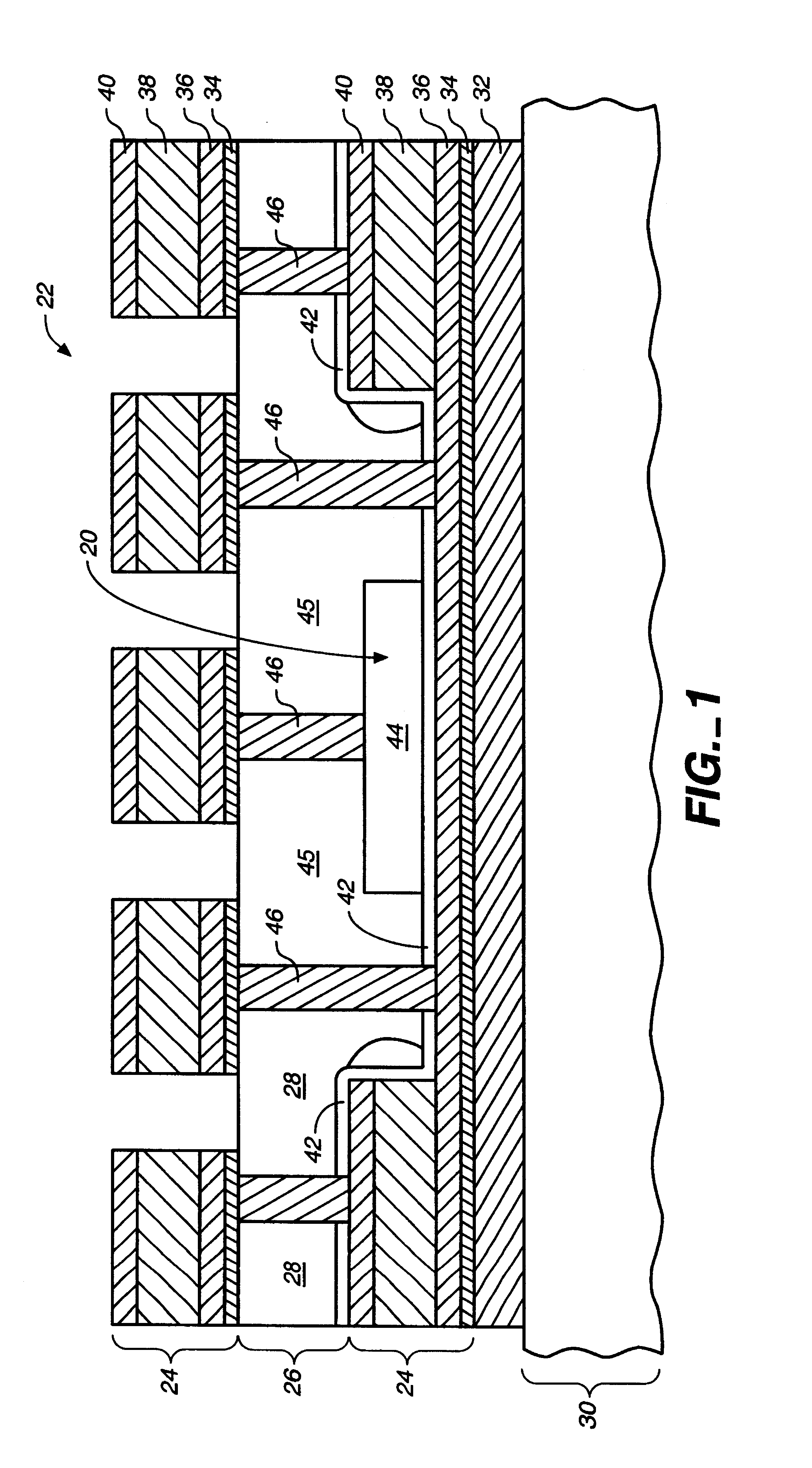 Method of forming a metal-insulator-metal capacitor in an interconnect cavity