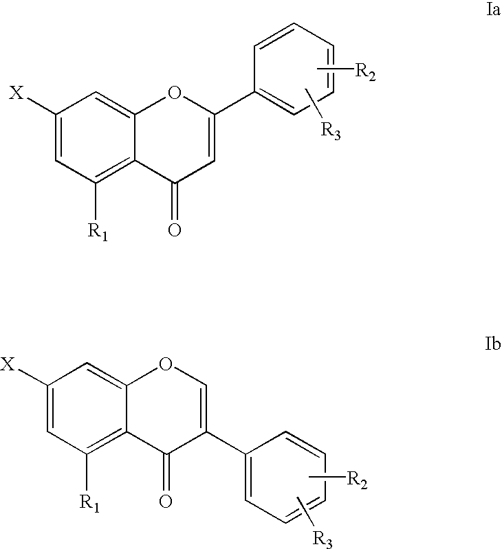 7-carboxy-flavone derivatives preparation method and therapeutic use