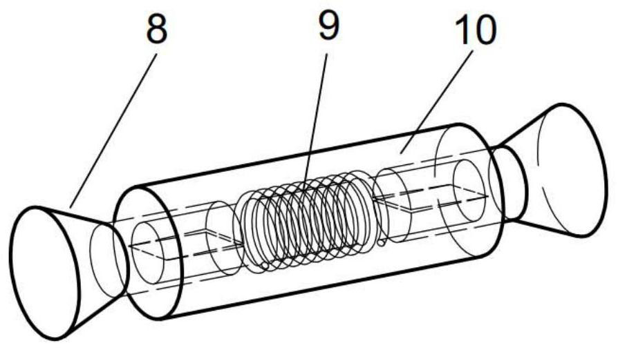 A rescue expansion device and method based on shape memory alloy