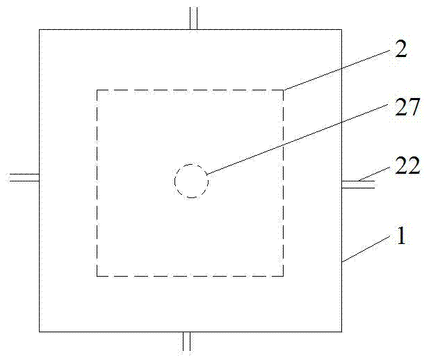 Experimental apparatus for exploiting natural gas hydrate reservoir by means of thermal fluid fracturing