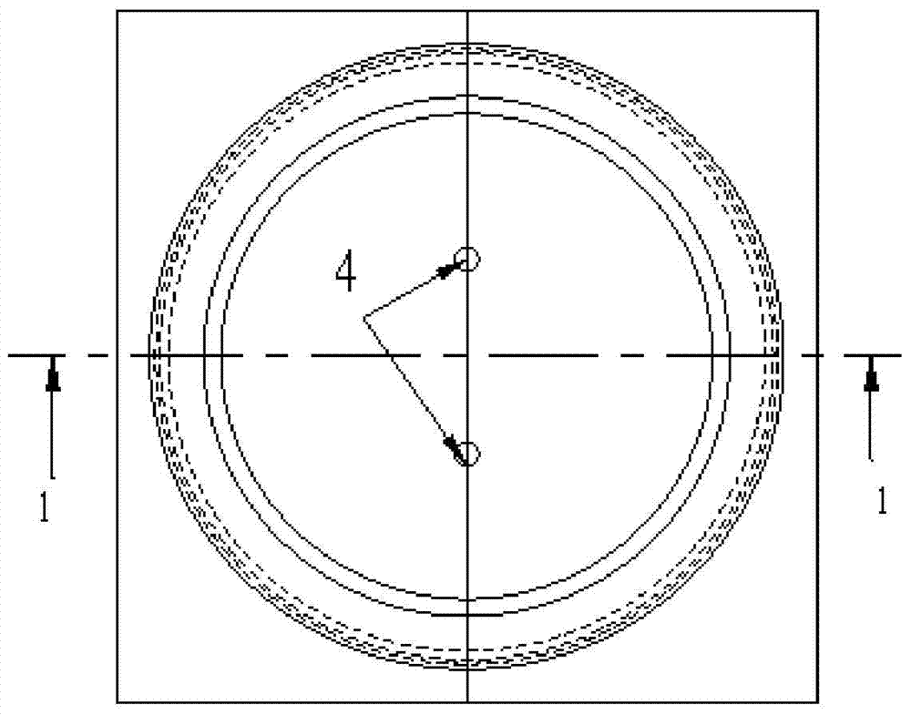 A liquid bladder type shock isolator for shock isolation of cultural relics and showcases