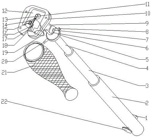 Electric Baozhu pear picking device