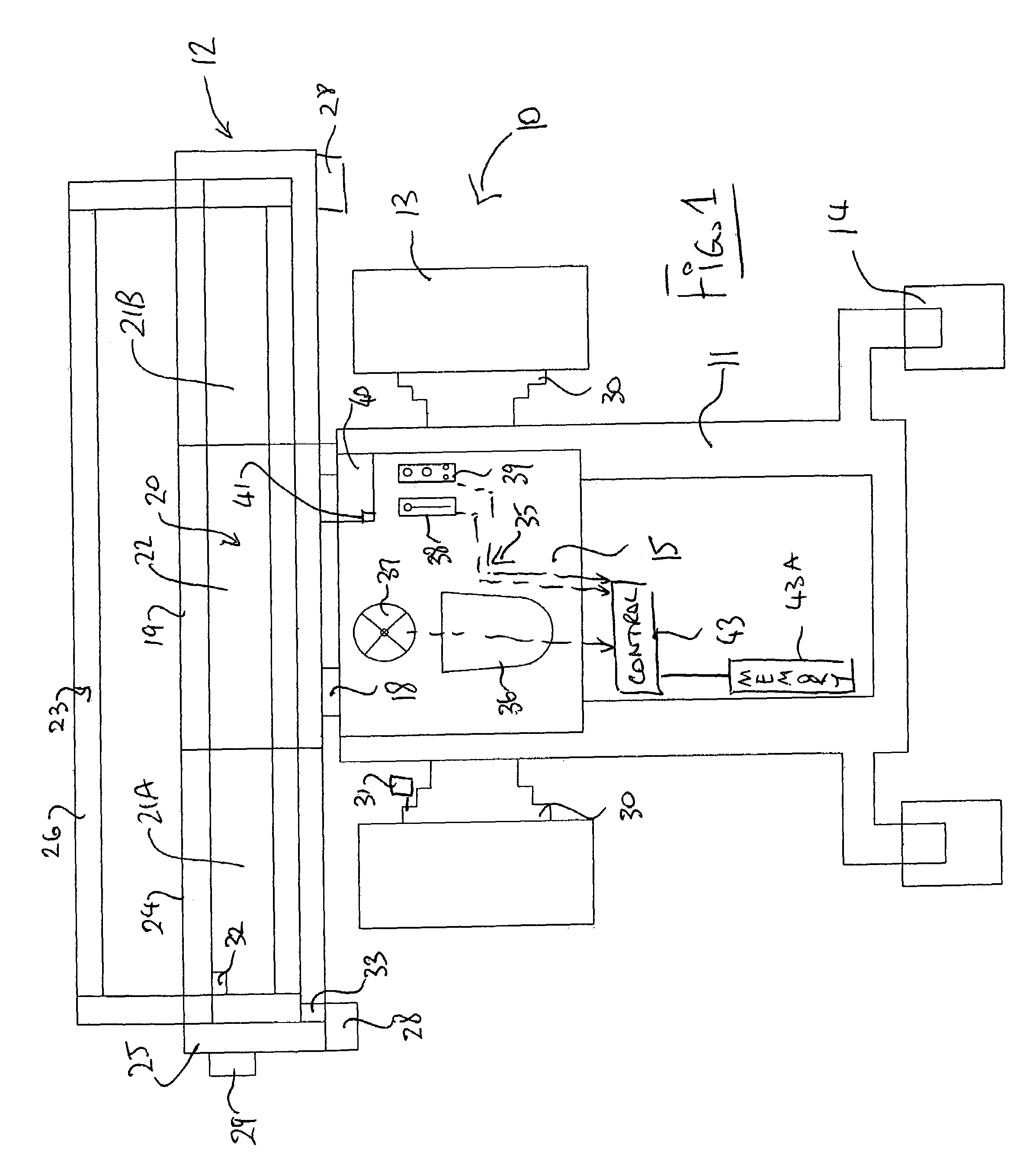 Crop cutting header with speed control of driven element using valve profiling