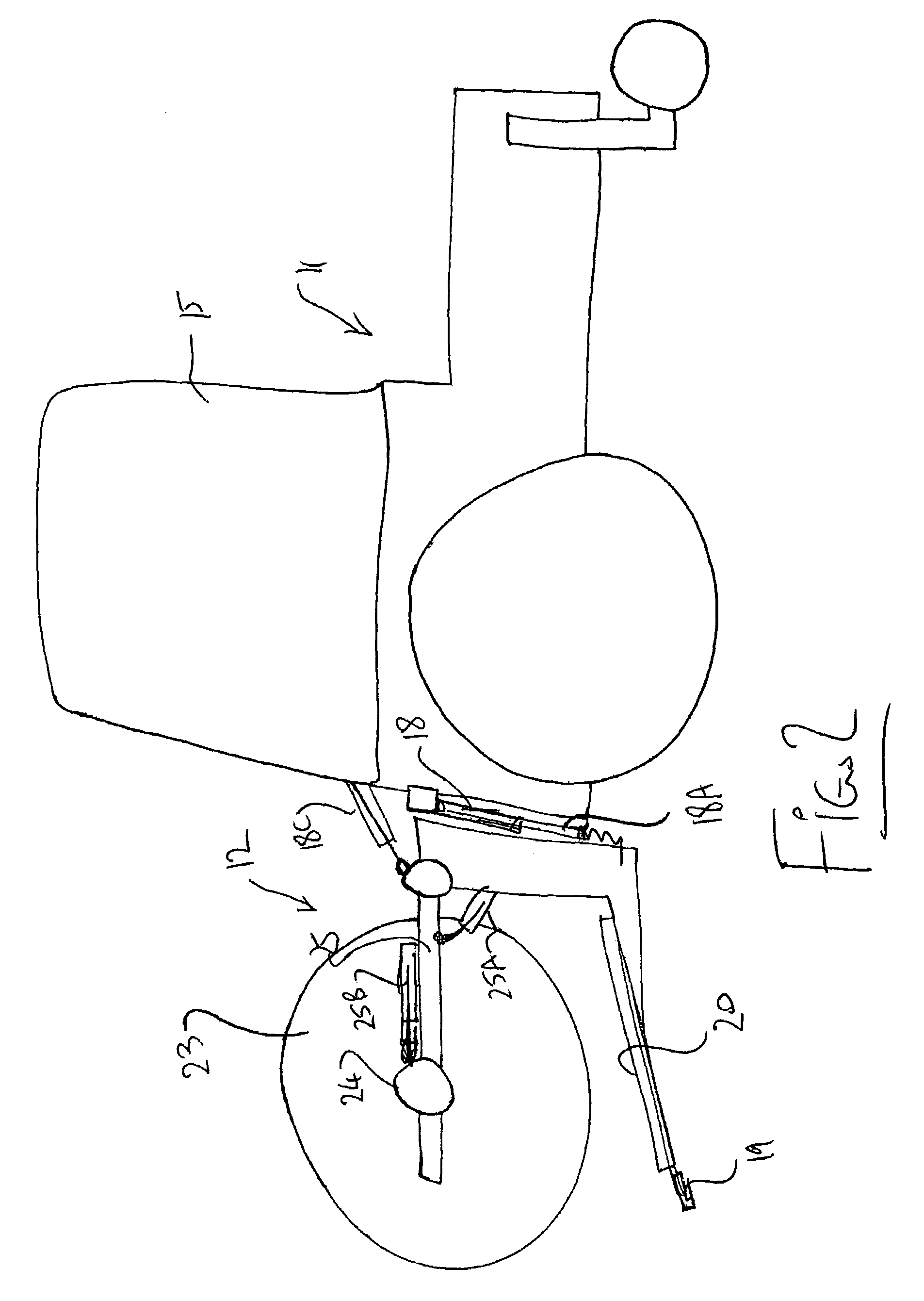 Crop cutting header with speed control of driven element using valve profiling