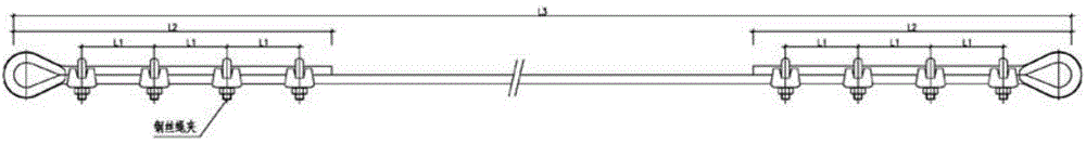 Long-span pipeline suspension bridge wind resisting method