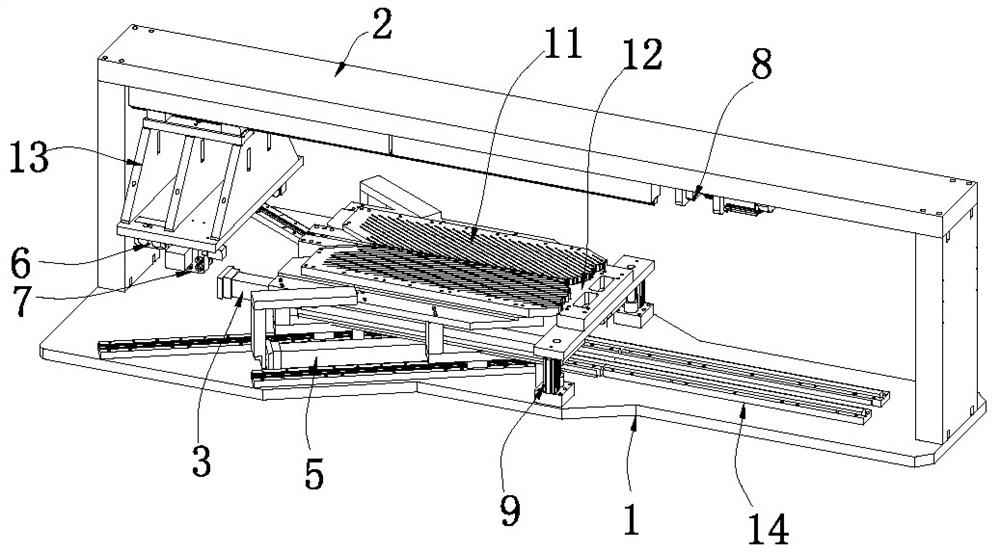 Fast assembly, rolling riveting and bending integrated forming method and device