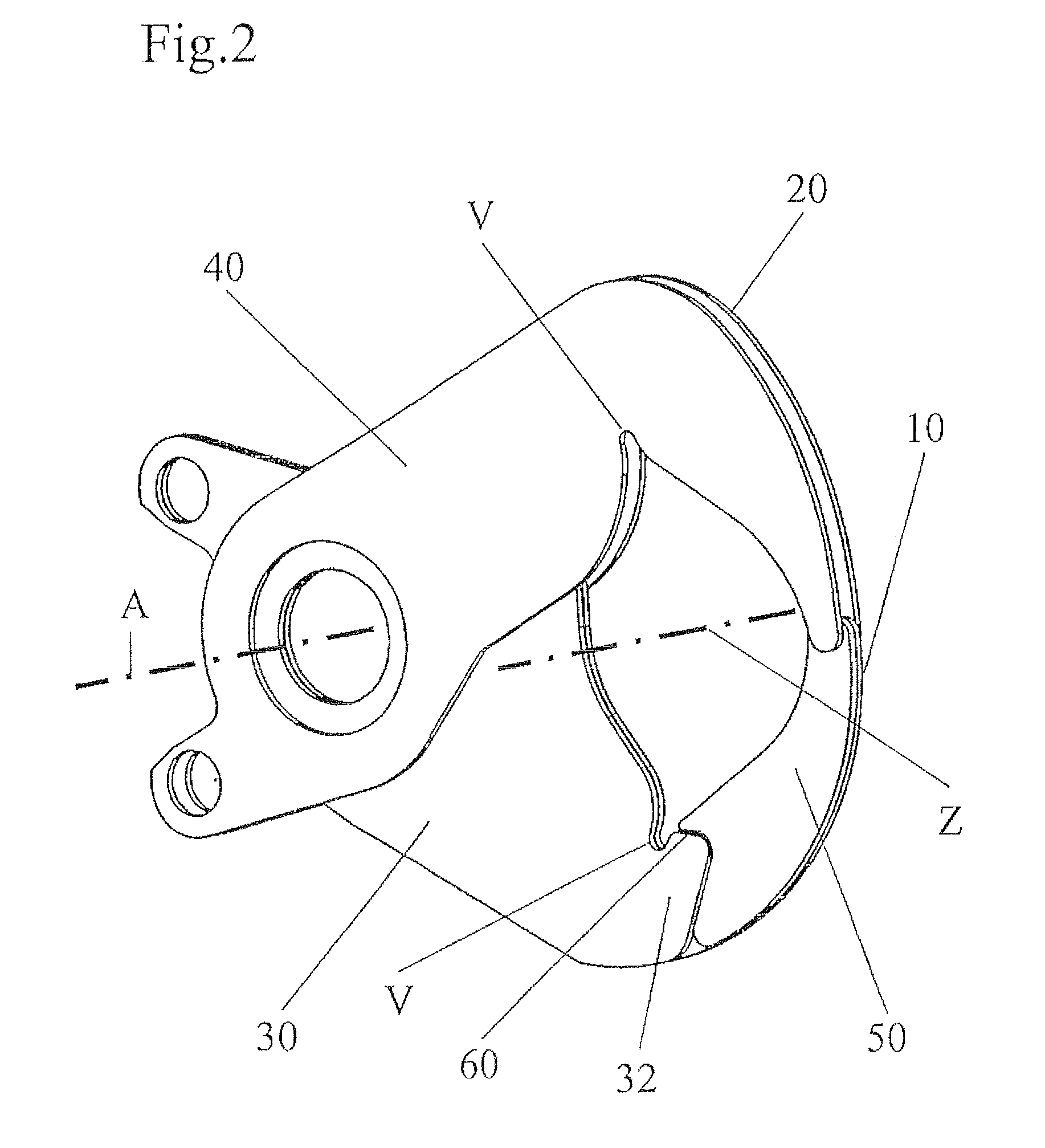 Displacement elements for a clip machine