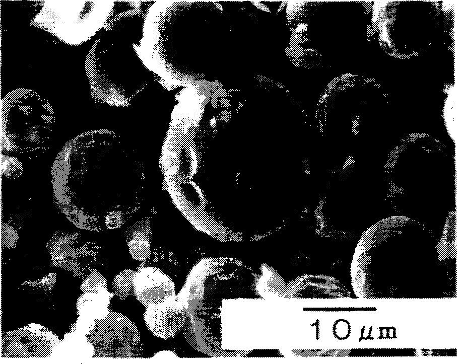 Process for producing fluorescent metal oxide material