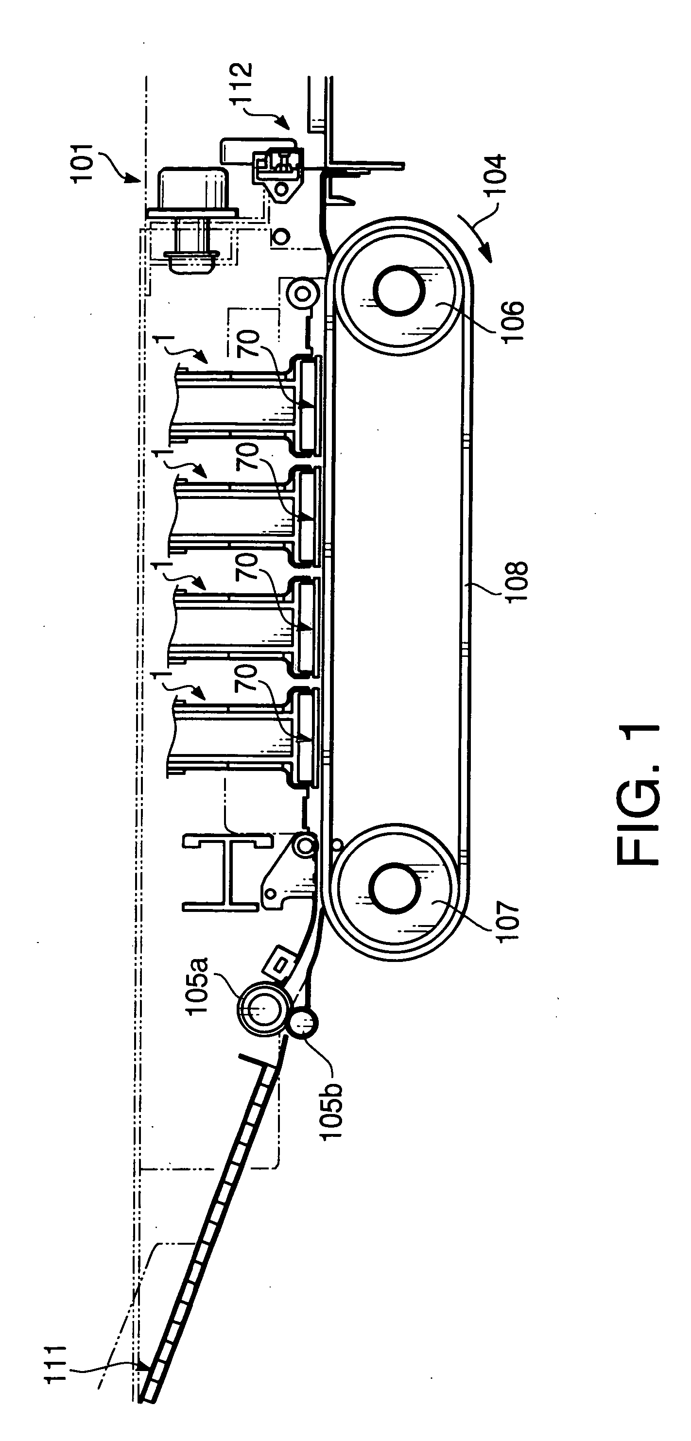 Inkjet head printing device