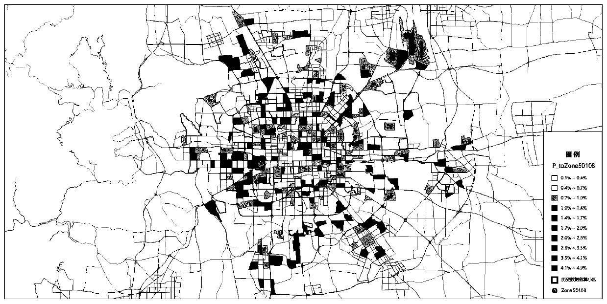 A car od extraction method based on signaling and floating car data