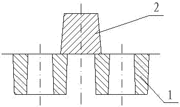 Piston casting method and casting mold thereof