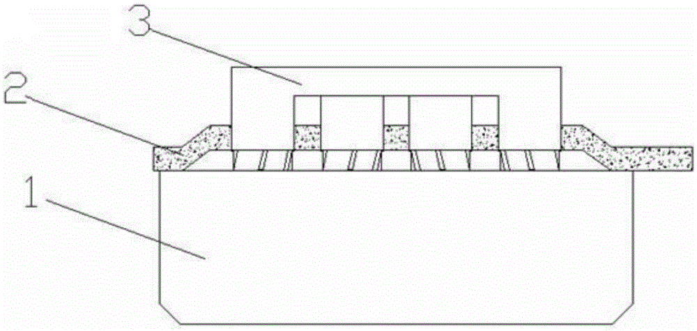 Preparing method and using method of aluminum electrolytic anode covering device