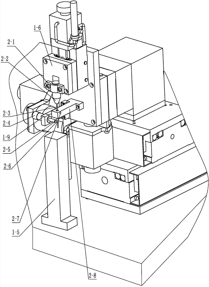 Single-needle type micron-sized object picking and releasing device and method