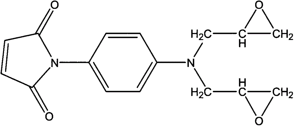 Method for preparing maleimide-containing epoxy resin curing agent