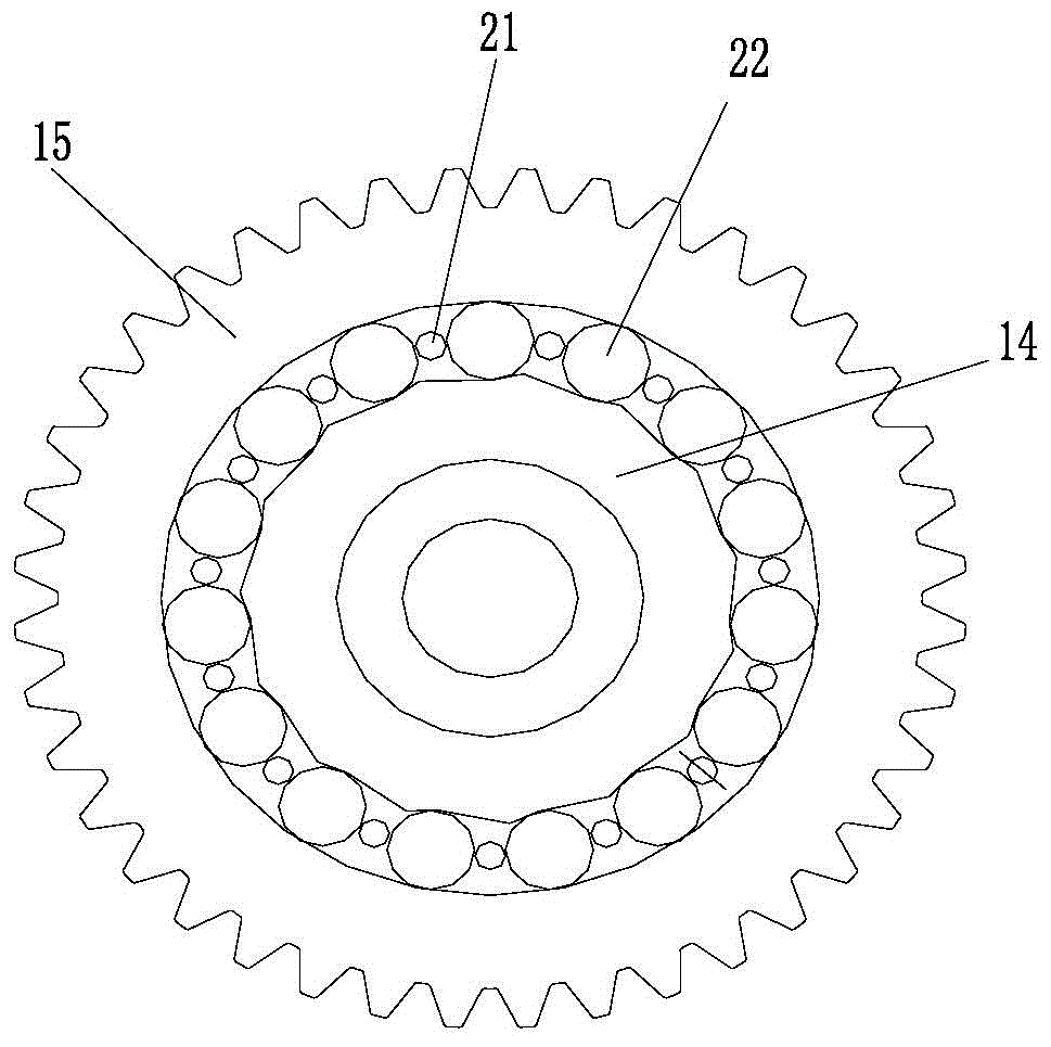 Electric motorcycle internal rotor motor biconical friction transmission self-adaptive automatic speed-changing drive assembly