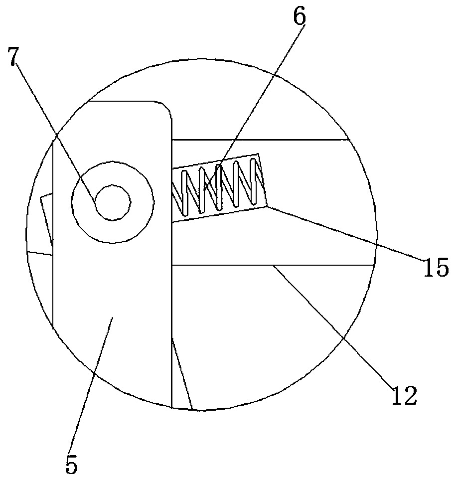 Front and rear anti-collision beam of car protective cabin