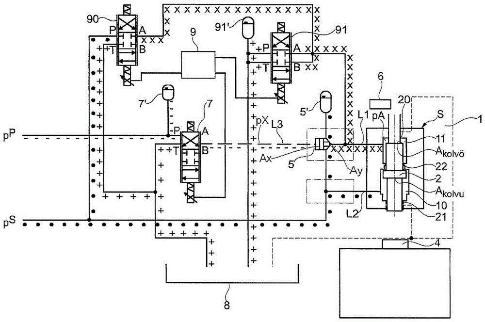 Striking unit and method for material processing by the use of high kinetic energy