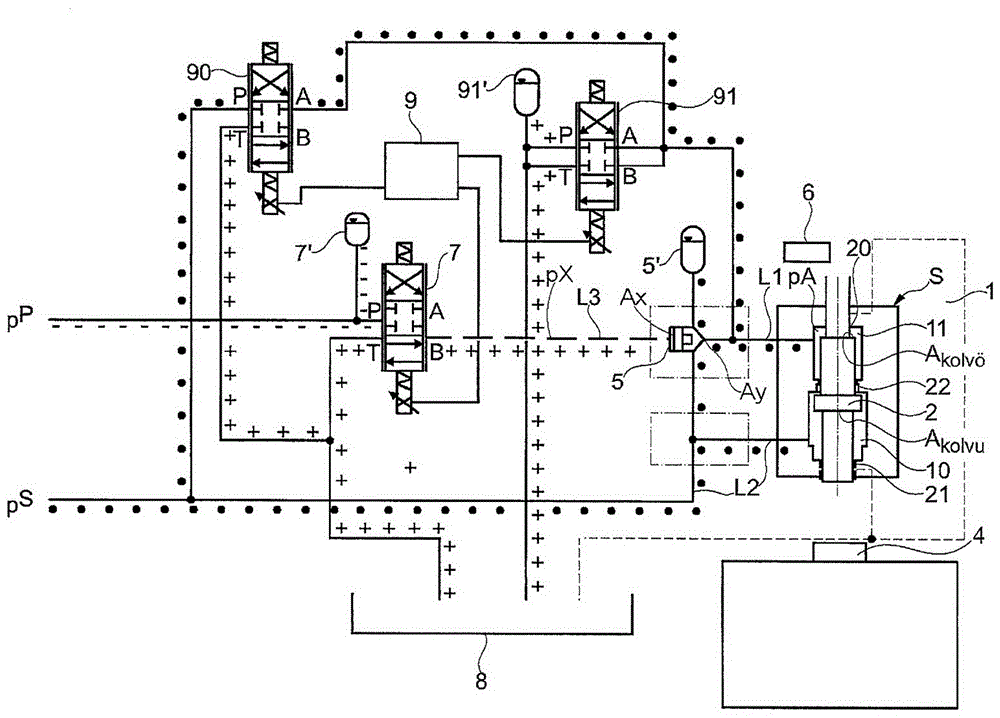 Striking unit and method for material processing by the use of high kinetic energy