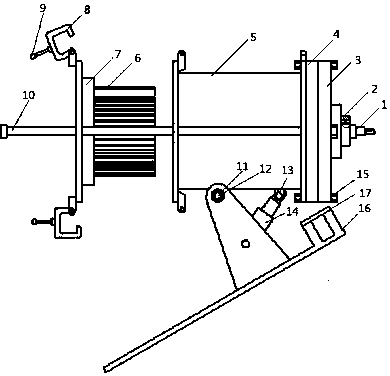 Grinding mill for gardens