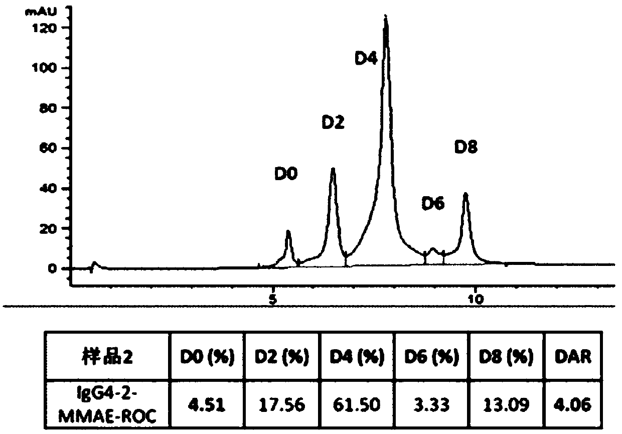 Bioconjugation method for IgG4 antibody