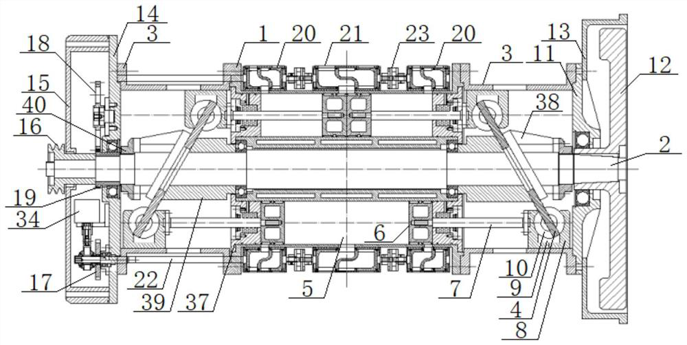 A swash-plate opposed-piston two-stroke external combustion engine