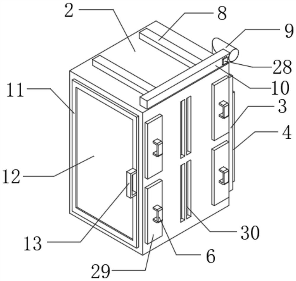 Draw-out type switch cabinet