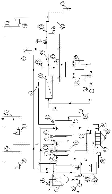 Wet flue gas desulfurization wastewater treatment system