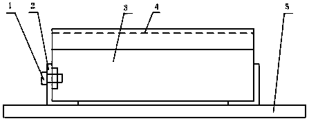 Width flow uniformity online measuring device of water spraying device