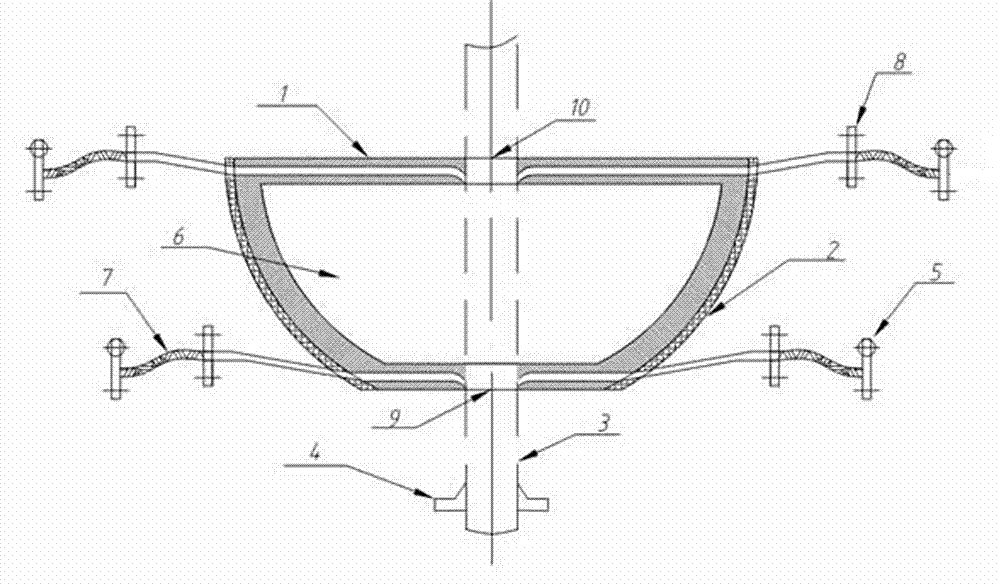 Oxygen gun opening nitrogen sealing device