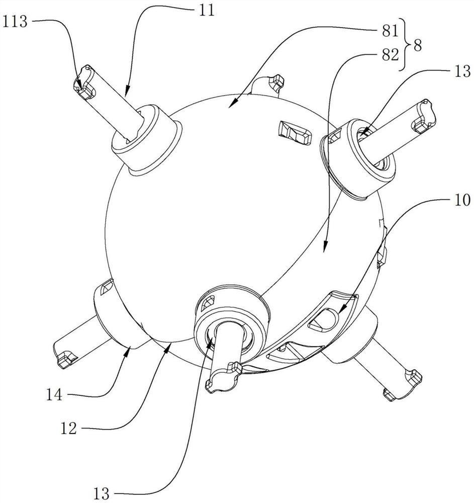 Surface position sensing structure and intelligent magic cube