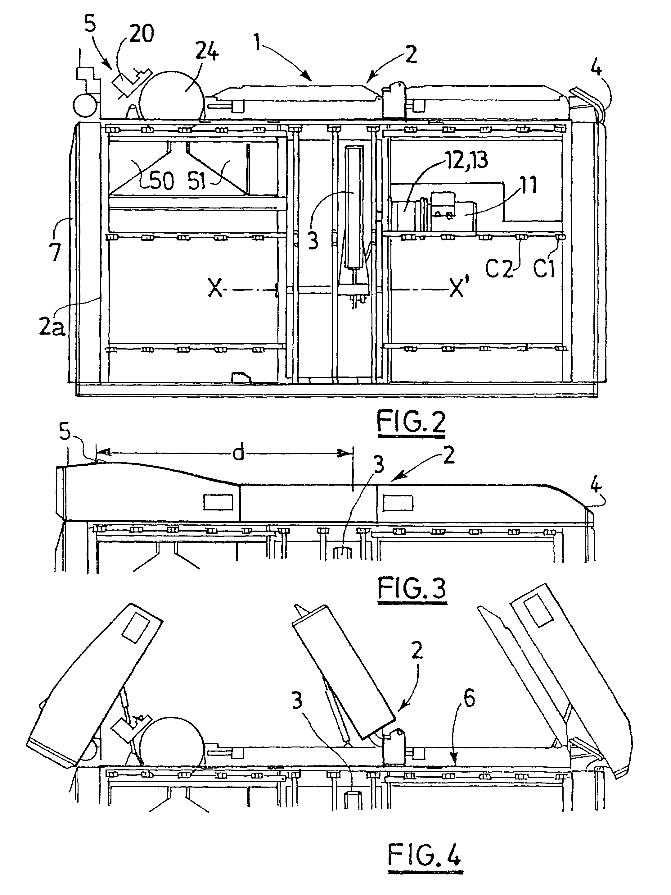 Automatic gate and associated method for permitting or preventing access