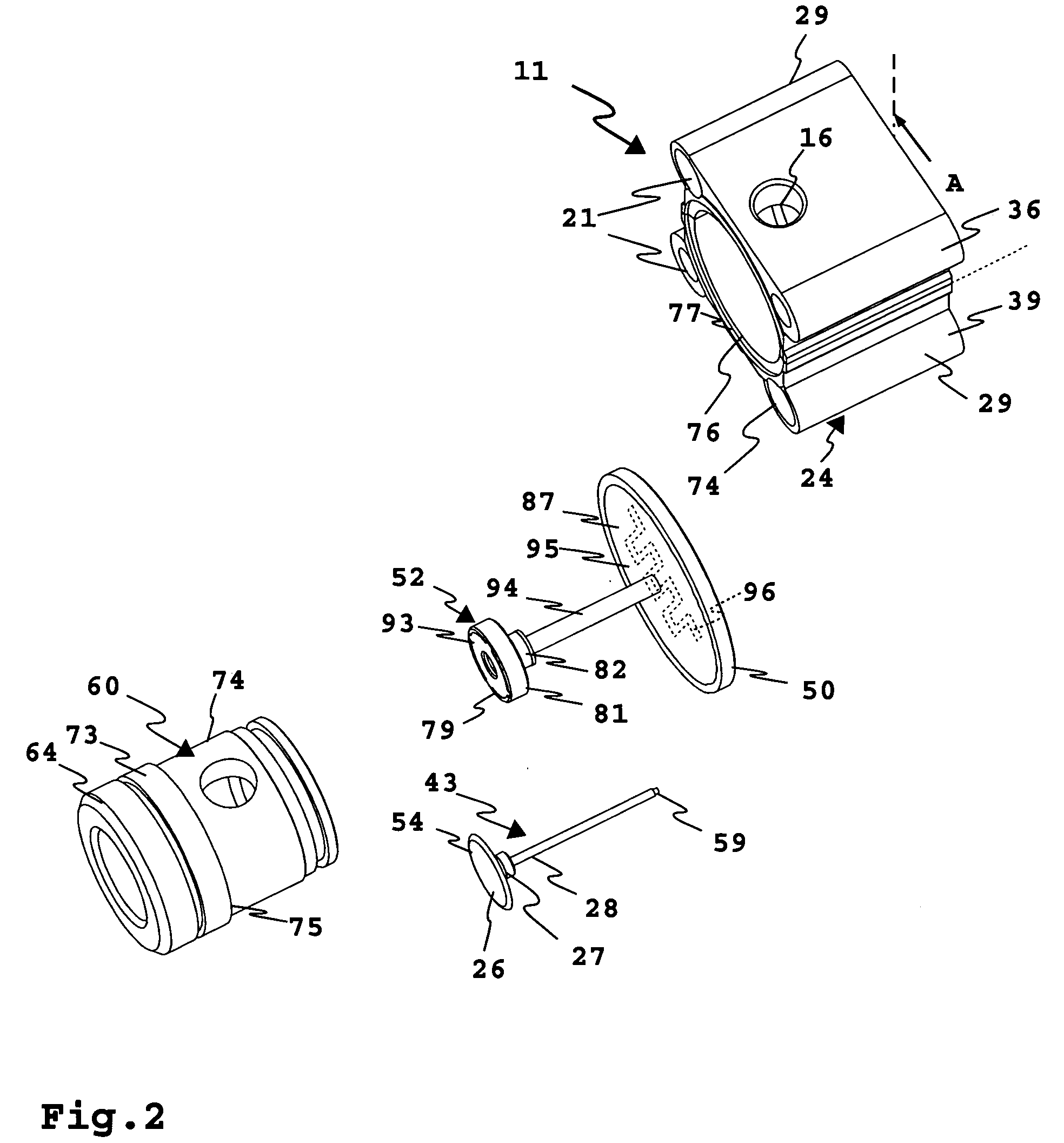 A Position Detecting Device With A Microwave Antenna Arrangement