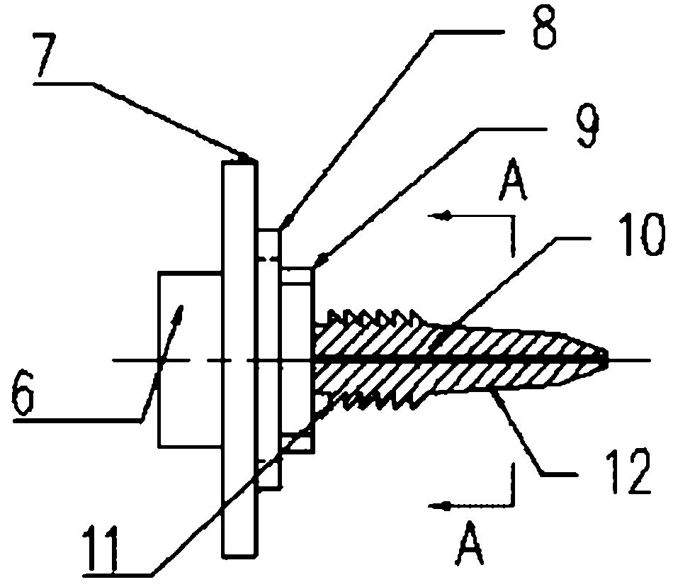 Anti-fake and anti-theft number plate for vehicle and integral tightening device thereof