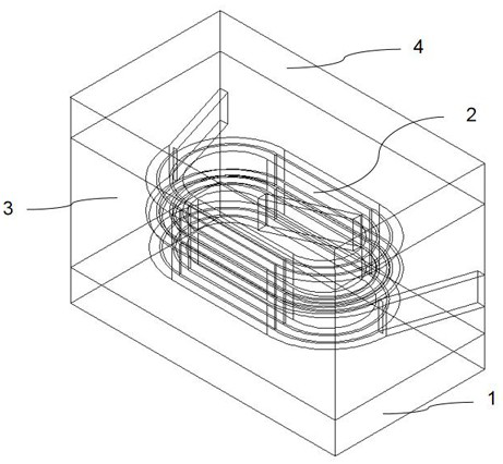 A method of manufacturing a patch power inductor