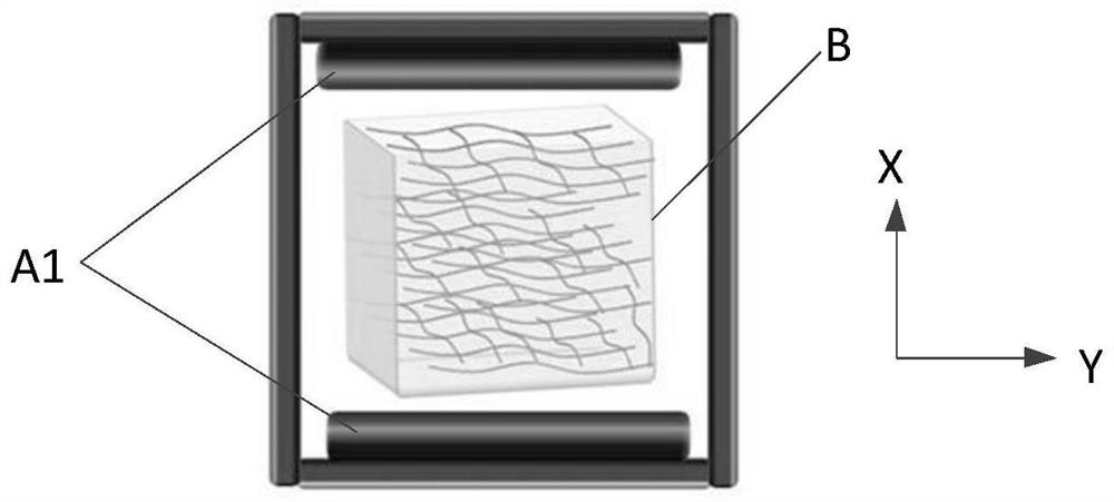 Preparation method of heat-conducting and wave-absorbing composite aerogel and heat-conducting and wave-absorbing composite aerogel