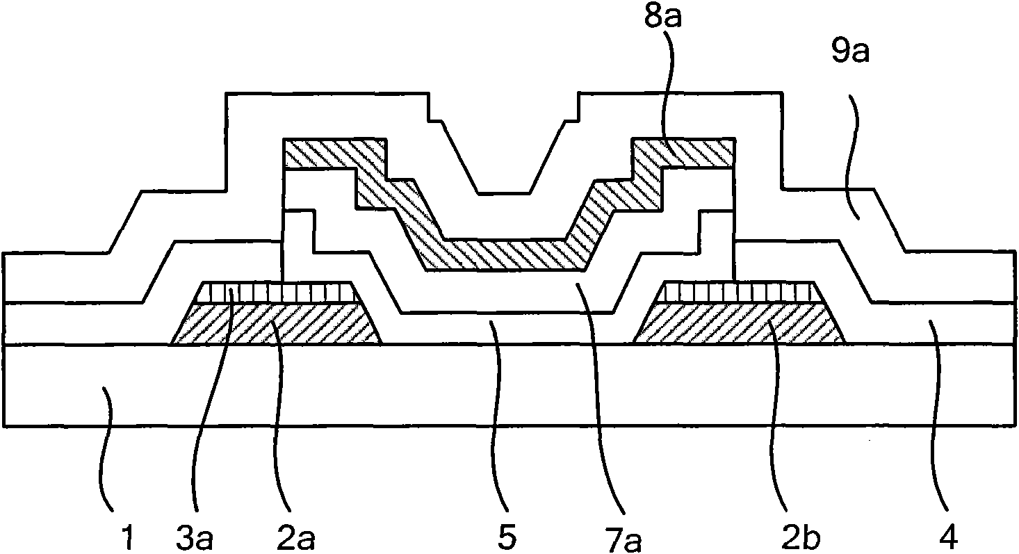 tft-lcd, driving device and manufacturing method thereof