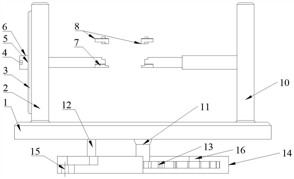 A device and method for improving the processing quality of holes with arbitrary angles by changing the laser incident angle