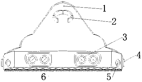 Novel dustproof mining nose mask